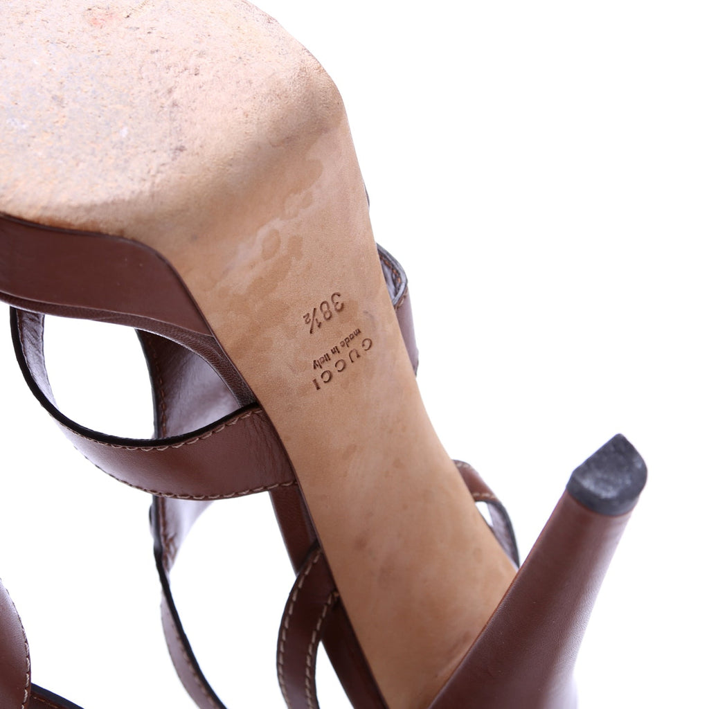 Gucci Horsebit Sandal Heel Size 38.5