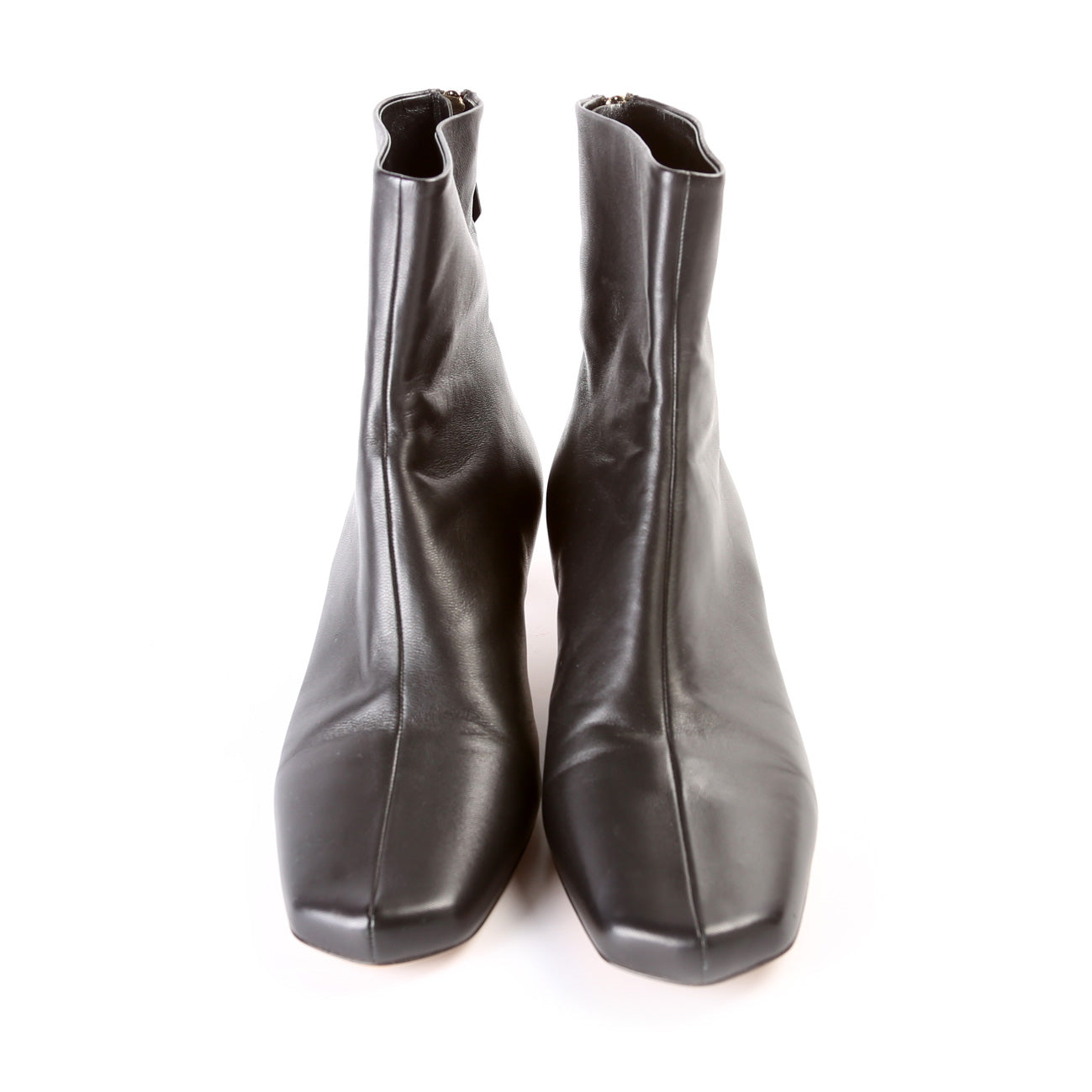 Burberry Sculptural Kitten Heel Ankle Boots Size 39