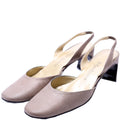 Saint Laurent Slingback Mid Heels Size 37.5