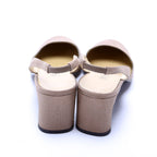 Saint Laurent Slingback Mid Heels Size 37.5
