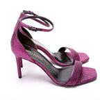 Saint Laurent Amber Glitter Heels Size 37
