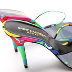 Saint Laurent Lolita Floral Heels Size 38