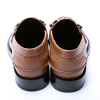 Burberry Broadbrook Archive Check Loafers Size 36.5