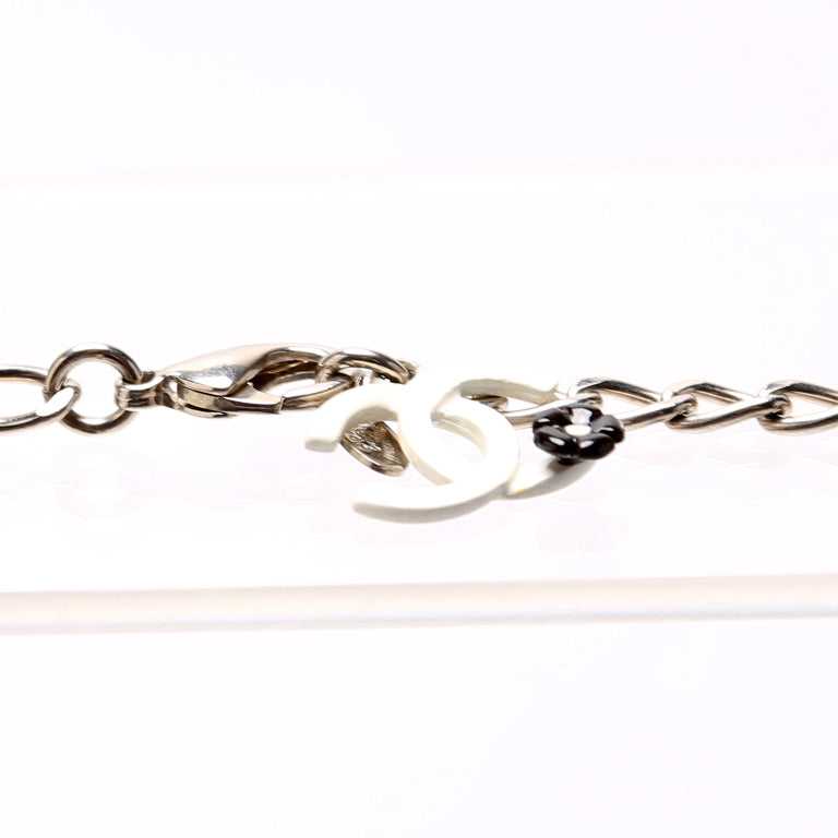 Chanel Camellia Flower Resin Necklace