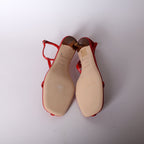 Burberry Leather Kitten Heels Size 37.5