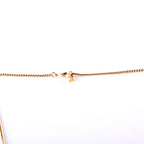 Chanel Faux Pearl CC Camellia Pendant Necklace