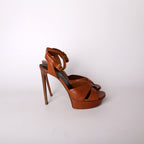 Saint Laurent Tribute Platform Sandal Heels Size 40.5
