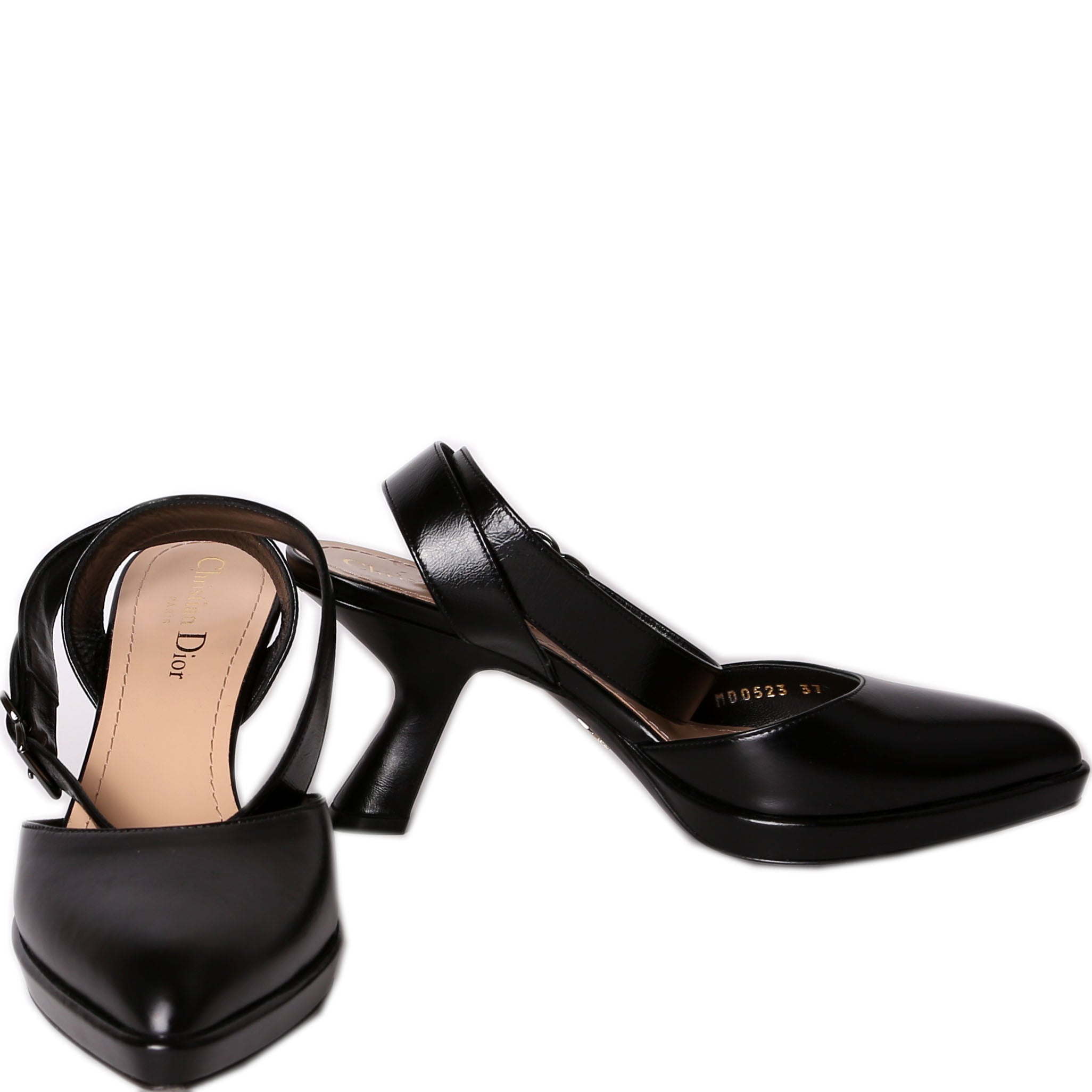 Christian Dior Ankle Wrap Heels Size 37