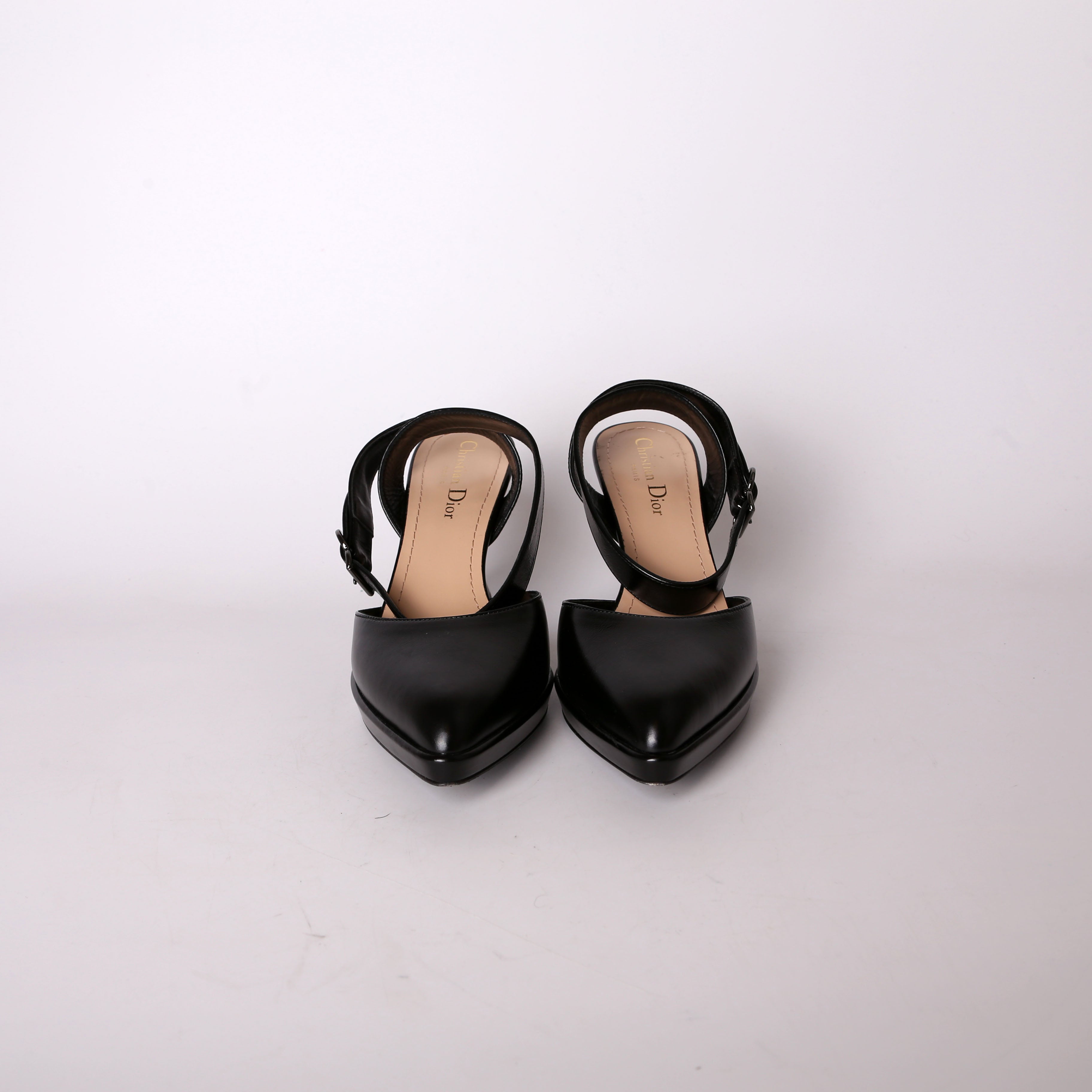 Christian Dior Ankle Wrap Heels Size 37
