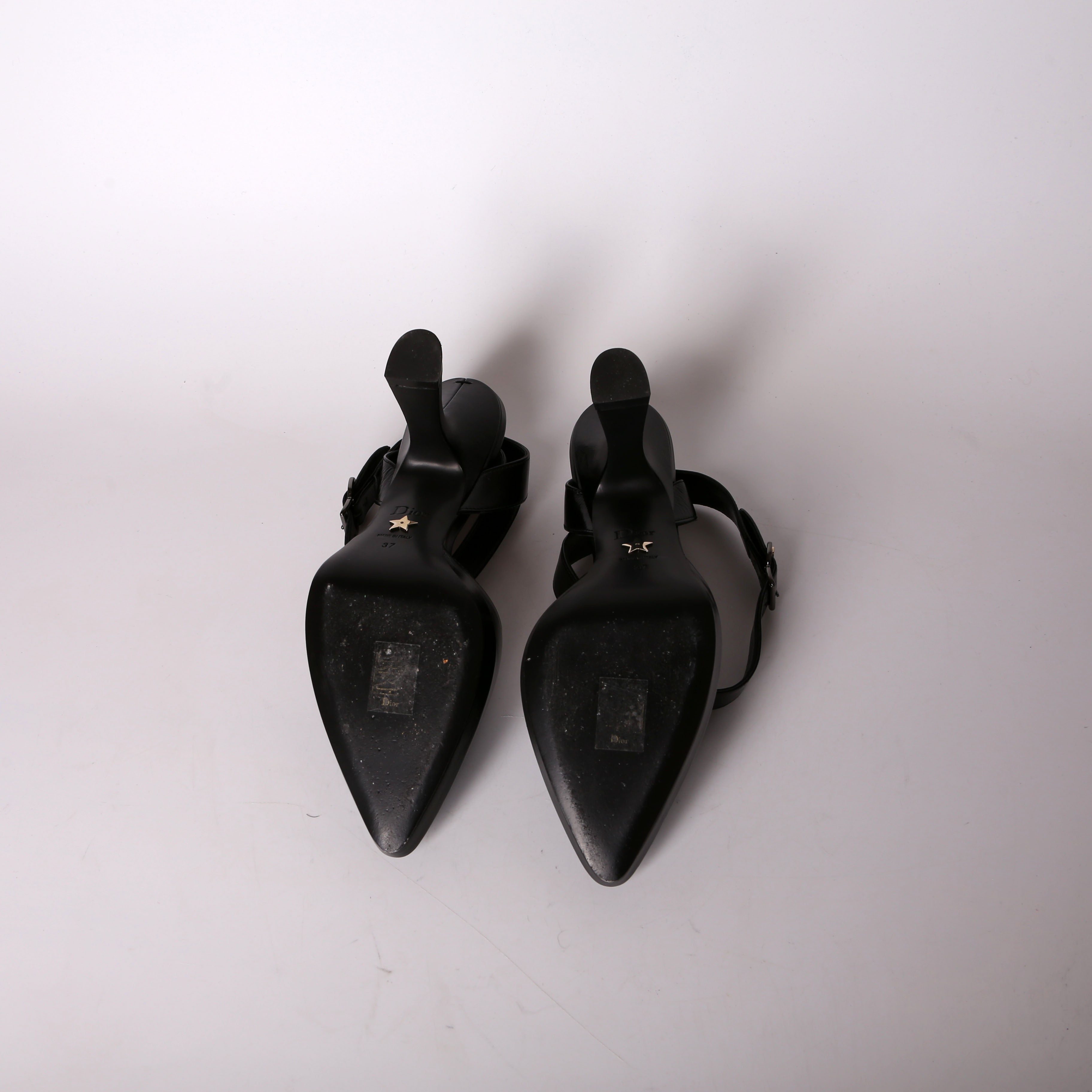 Christian Dior Ankle Wrap Heels Size 37