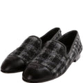 Chanel CC Tweed Loafers Size 36