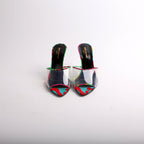 Saint Laurent Lolita Floral Heels Size 39