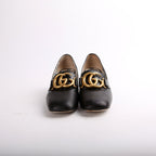 Gucci Victoire 55MM Loafer Pumps Size 36.5