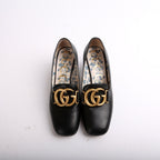 Gucci Victoire 55MM Loafer Pumps Size 36.5