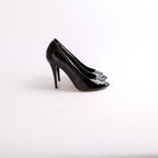 Burberry Round Open Toe Heels Size 39.5