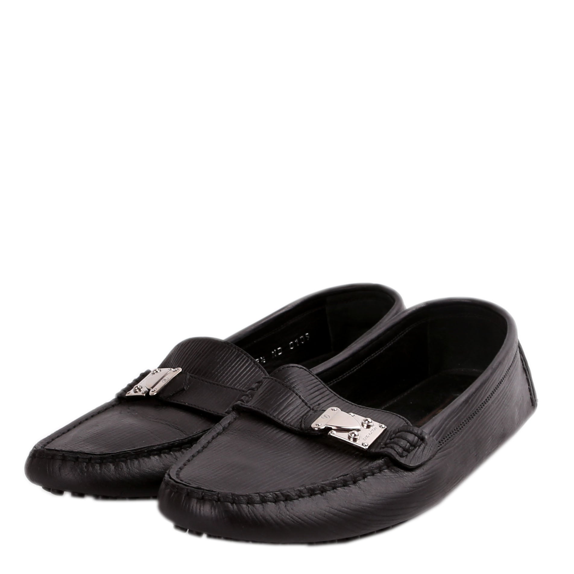 Louis Vuitton Leather Driver Loafers Size 37.5