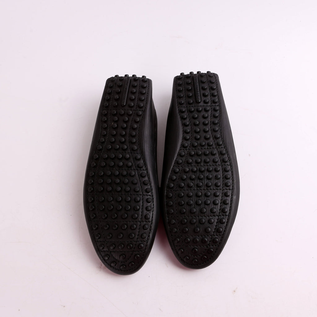Louis Vuitton Leather Driver Loafers Size 37.5