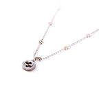 Gucci Necklace: Interlock G Flower Bead Chain 925