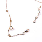 Gucci Necklace: Interlock G Flower Bead Chain 925