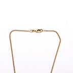 Chanel Crystal Bow CC Pearl Drop Necklace Gold