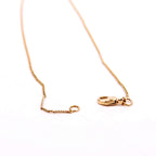 Chanel CC Rhinestone Drop Pendant Necklace Gold