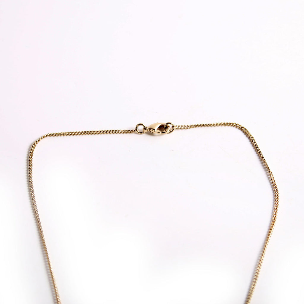 Chanel Clear Resin And Pearl CC Pendant Necklace Pearl/Gold