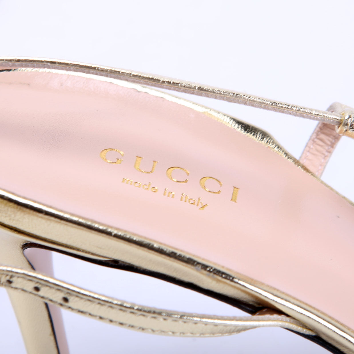 Gucci Victoria Strappy Horsebit Sandal Heels Size 38.5