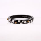 Louis Vuitton LV X YK Bangle Dots Bracelet Black/White