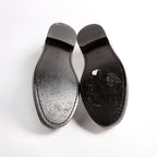Fendi Metallic Vitello Baguette Loafers Size 39.5 Silver