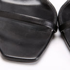 Saint Laurent Opyum Sandal Heels Size 42 Black/Silver