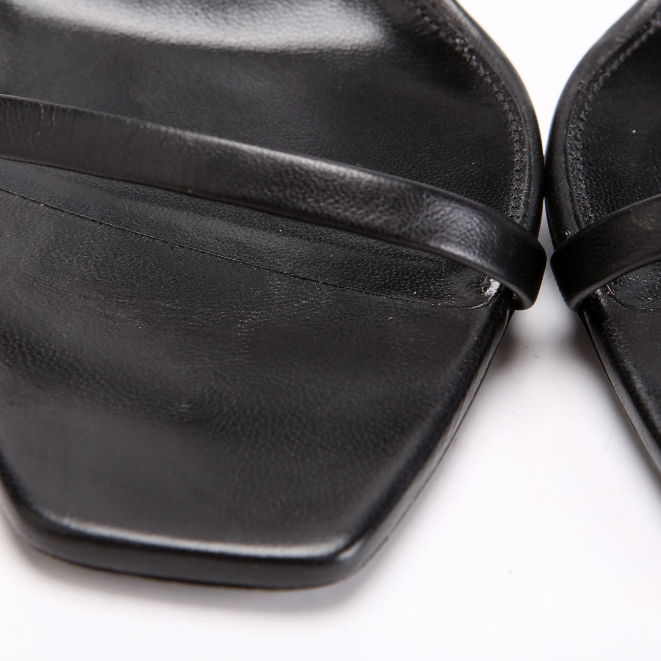 Saint Laurent Opyum Sandal Heels Size 42 Black/Silver