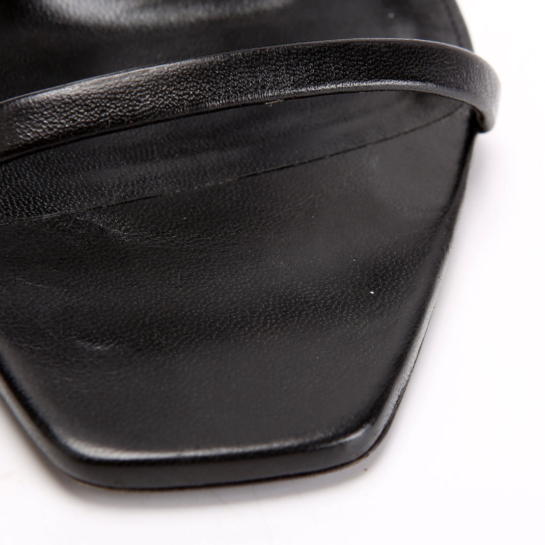 Saint Laurent Opyum Sandal Heels Size 42 Black/Silver
