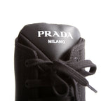 Prada Pointed Toe Sneaker Kitten Heel Size 37.5