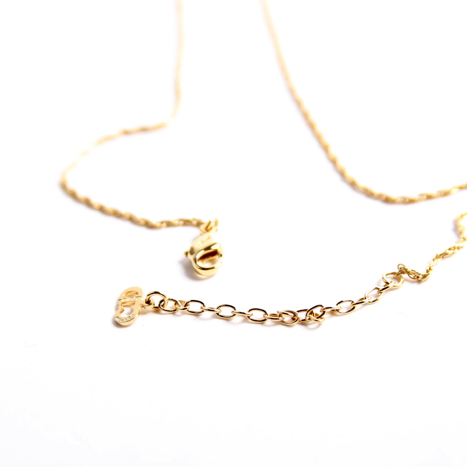 Christian Dior Vintage Circle CD Pendant Necklace Gold