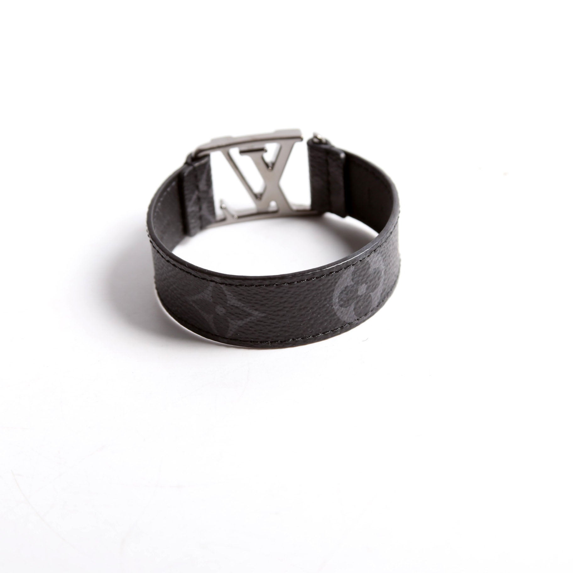 Louis Vuitton Hockenheim Monogram Eclipse Bracelet 21