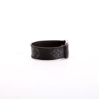 Louis Vuitton Hockenheim Monogram Eclipse 19 Bracelet Black
