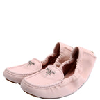 Prada Driving Loafer Leather Size 36.5 Pink