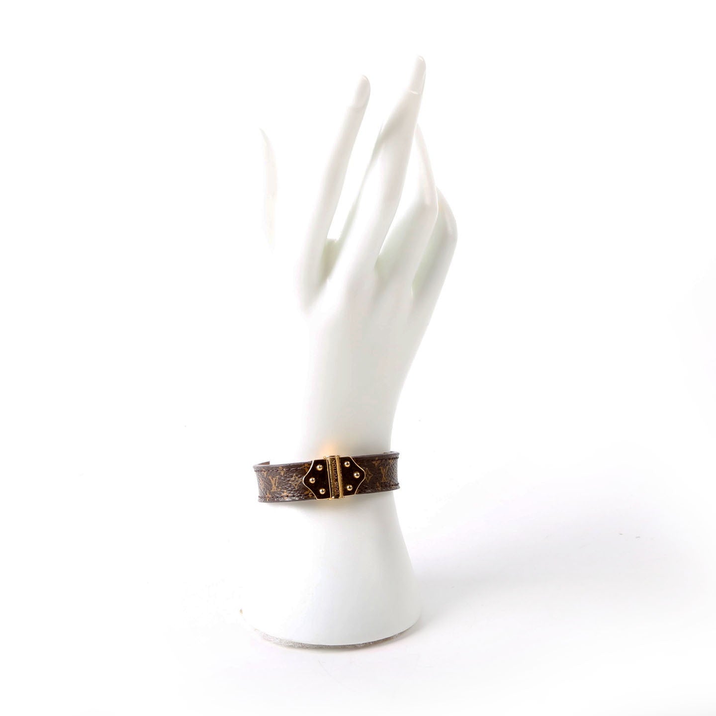 Louis Vuitton Nano Monogram Bracelet Size 17