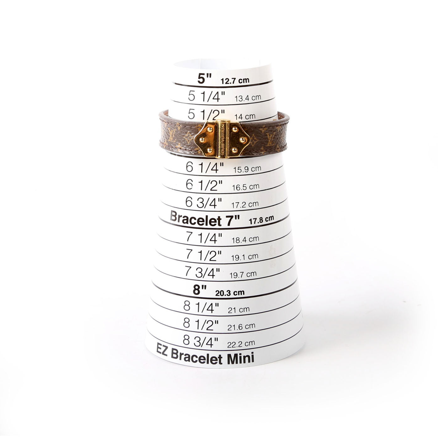 Louis Vuitton Nano Monogram Bracelet Size 17