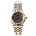 Gucci G Logo 9000L Stainless Steel/Diamond Watch Silver/Gold