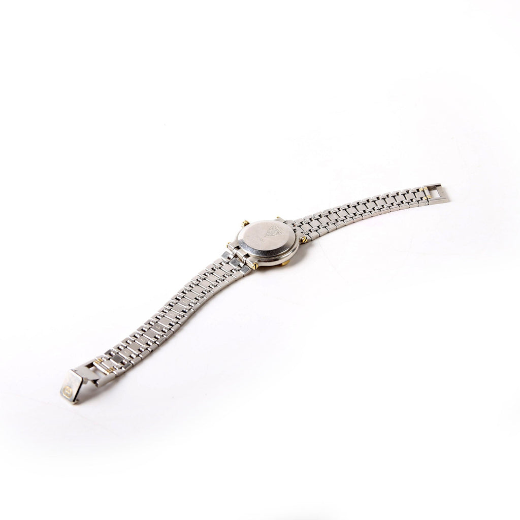 Gucci G Logo 9000L Stainless Steel/Diamond Watch Silver/Gold