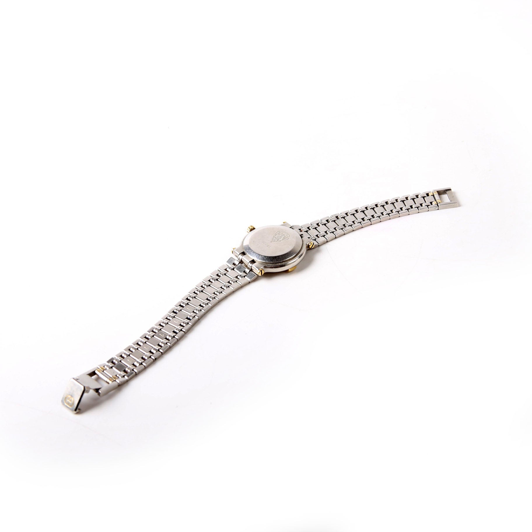 Gucci G Logo 9000L Stainless Steel/Diamond Watch Silver/Gold
