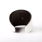 Chanel CC Resin Cuff Bracelet White/Black