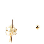 Christian Dior Pearl Star Tribales Stud Earrings Gold/Pearl