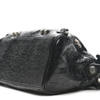 Balenciaga Agneau Arena Mini Le Cagole Duffle Crossbody Bag Black