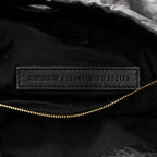 Balenciaga Crushed Calfskin Crush Medium Chain Tote  Black