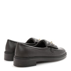 Chanel Lambskin Quilted CC Turnlock Loafers 38.5 Dark Brown