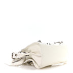 Balenciaga Agneau Arena Neo Cagole Handbag XS Optic White