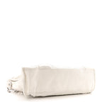 Balenciaga Arena Storico Classic Silver Hardware Small Le City  Optic White