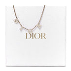 Christian Dior Metal Lacquer Dio(r)evolution Necklace Gold